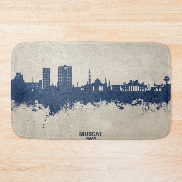 Item preview, Muscat Oman Skyline designed and sold by ArtPrints.