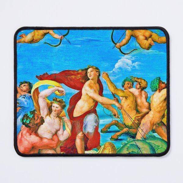 Item preview, Raphael’s Triumph of Galatea, a fresco created around 1512. Made more vibrant. designed and sold by CristalleLisa.