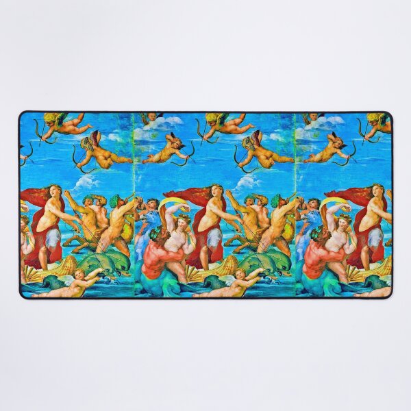 Item preview, Raphael’s Triumph of Galatea, a fresco created around 1512. Made more vibrant. designed and sold by CristalleLisa.