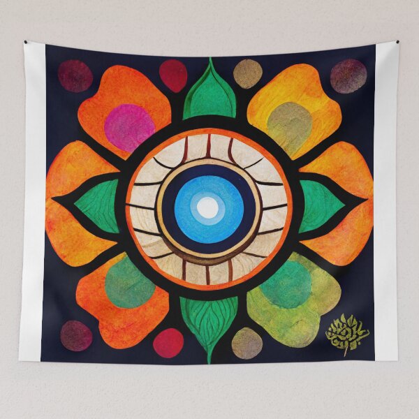 Item preview, Spirit Walker_Mandala_008 designed and sold by KahikaArt.