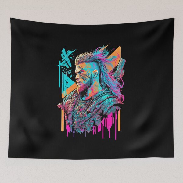 Item preview, Neon Cyberpunk Viking - V1.12 designed and sold by SMCLN.