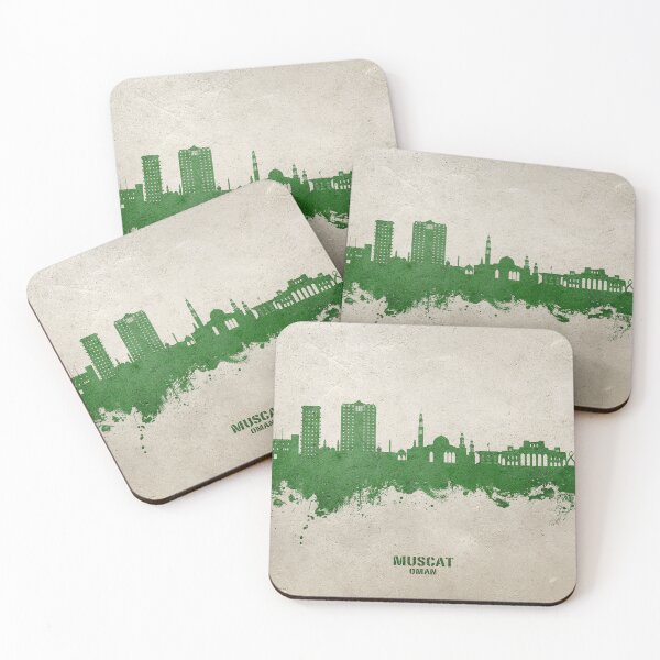 Item preview, Muscat Oman Skyline designed and sold by ArtPrints.