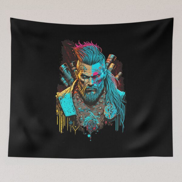 Item preview, Neon Cyberpunk Viking - V1.13 designed and sold by SMCLN.