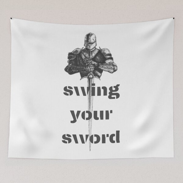 Item preview,  swing your sword. designed and sold by Shopster381.