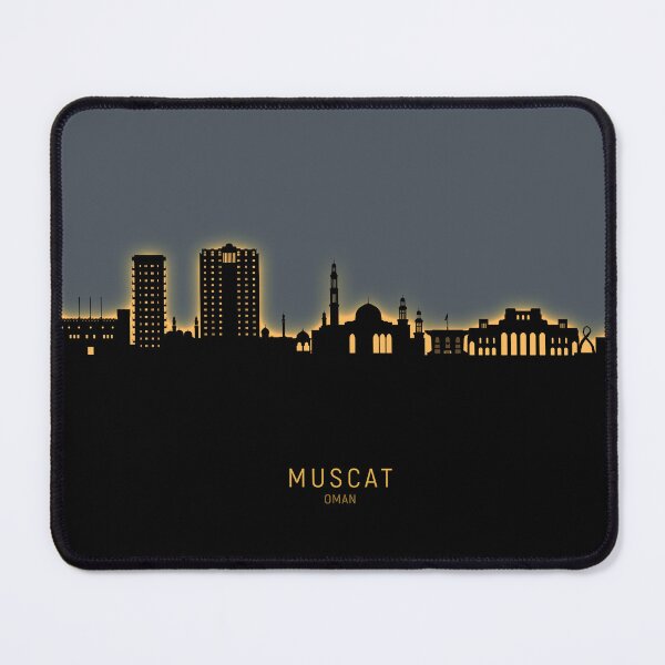 Item preview, Muscat Oman Skyline designed and sold by ArtPrints.