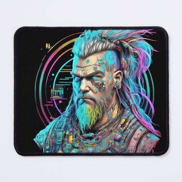Item preview, Neon Cyberpunk Viking - V1.14 designed and sold by SMCLN.