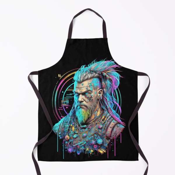 Item preview, Neon Cyberpunk Viking - V1.14 designed and sold by SMCLN.