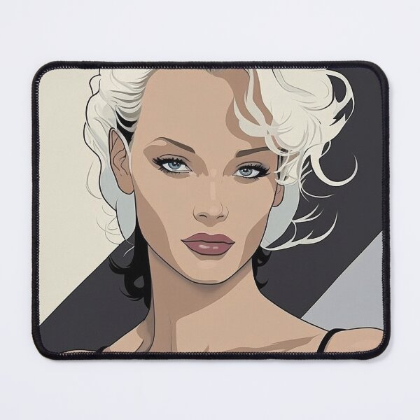 Item preview, Pamela Anderson in Style of Iconic 80's Artist Patrick Nagel for 80's fan designed and sold by thearttist.