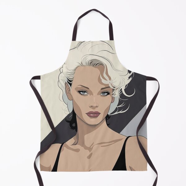 Item preview, Pamela Anderson in Style of Iconic 80's Artist Patrick Nagel for 80's fan designed and sold by thearttist.