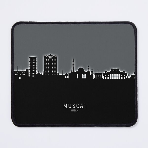 Item preview, Muscat Oman Skyline designed and sold by ArtPrints.