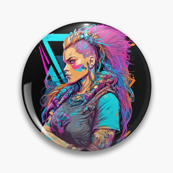 Item preview, Neon Cyberpunk Viking - V1.15 designed and sold by SMCLN.
