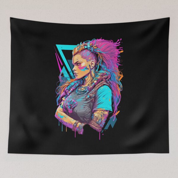 Item preview, Neon Cyberpunk Viking - V1.15 designed and sold by SMCLN.