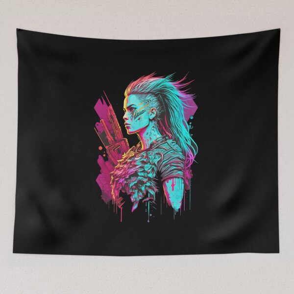 Item preview, Neon Cyberpunk Viking - V1.16 designed and sold by SMCLN.