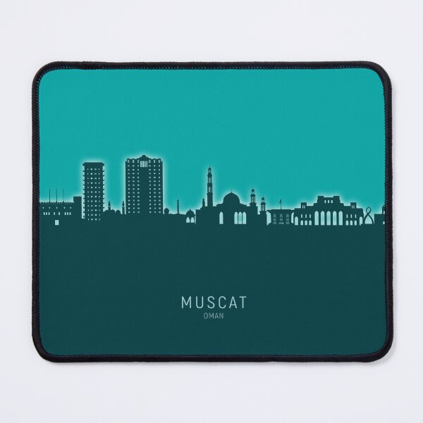 Item preview, Muscat Oman Skyline designed and sold by ArtPrints.