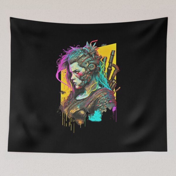 Item preview, Neon Cyberpunk Viking - V1.17 designed and sold by SMCLN.