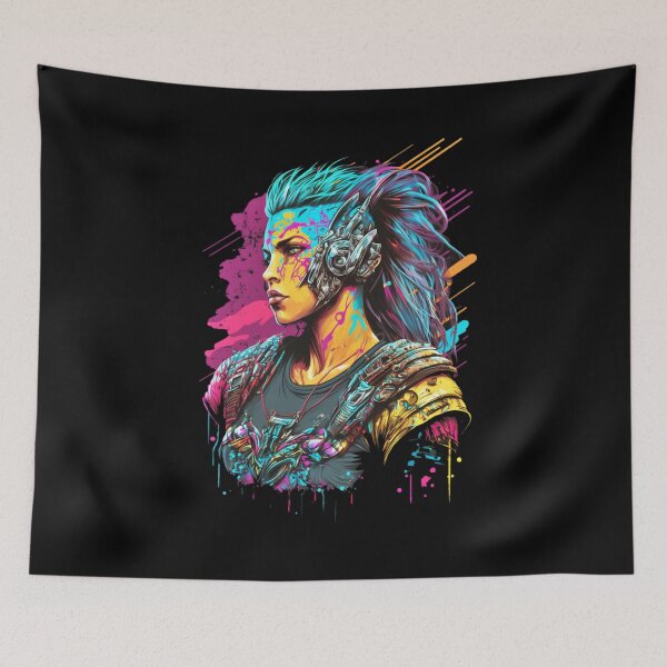 Item preview, Neon Cyberpunk Viking - V1.18 designed and sold by SMCLN.