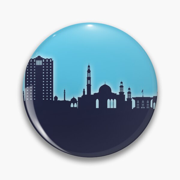 Item preview, Muscat Oman Skyline designed and sold by ArtPrints.