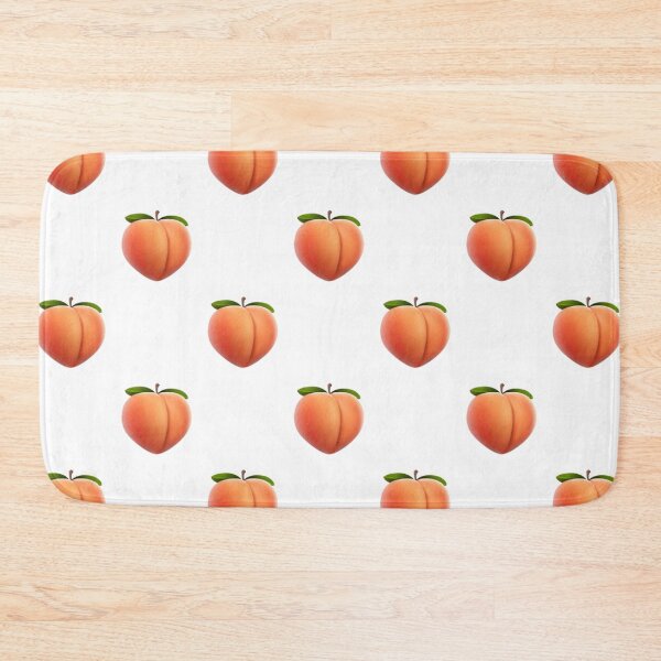 Item preview, peach fruit booty emoji designed and sold by dmentes.