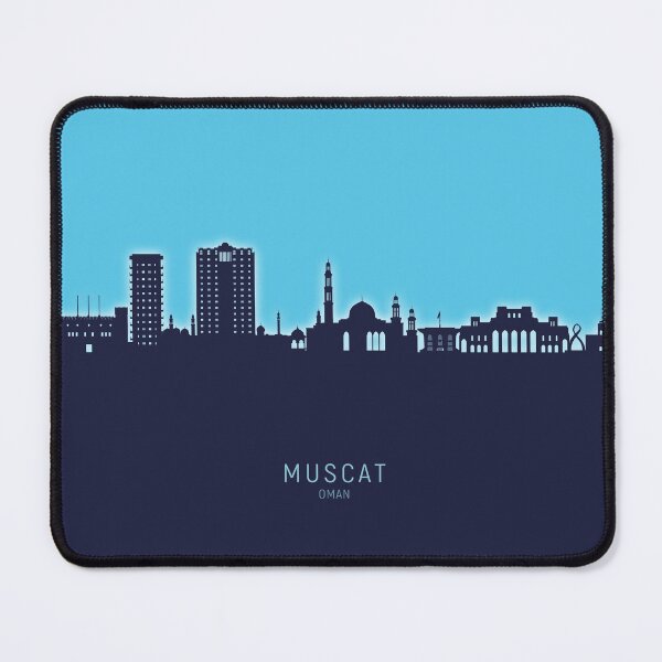Item preview, Muscat Oman Skyline designed and sold by ArtPrints.