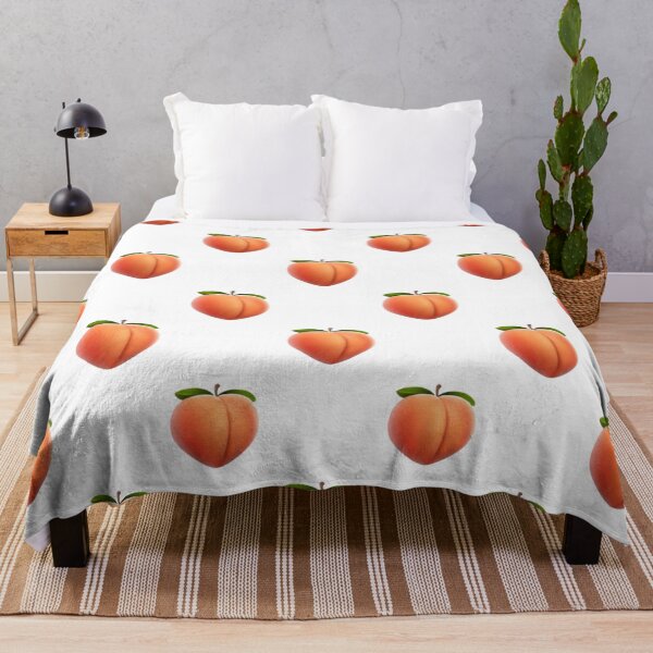 Item preview, peach fruit booty emoji designed and sold by dmentes.