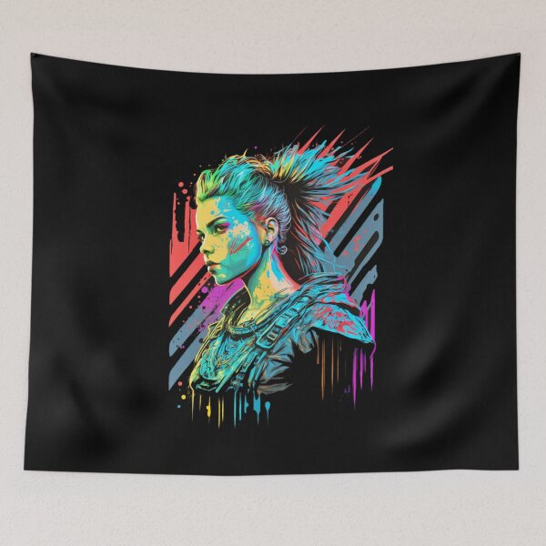 Item preview, Neon Cyberpunk Viking - V1.19 designed and sold by SMCLN.