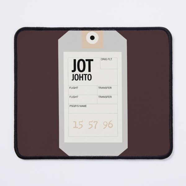 Item preview, Johto Luggage Tag designed and sold by KurtisBlanda.
