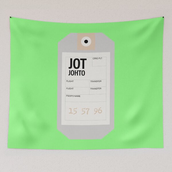 Item preview, Johto Luggage Tag designed and sold by KurtisBlanda.