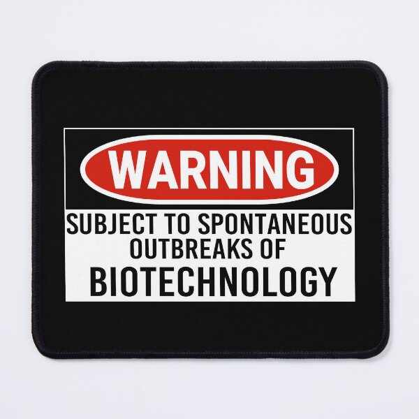 Item preview, Biotechnologist- Biotechnology Warning Sign designed and sold by jojosign.