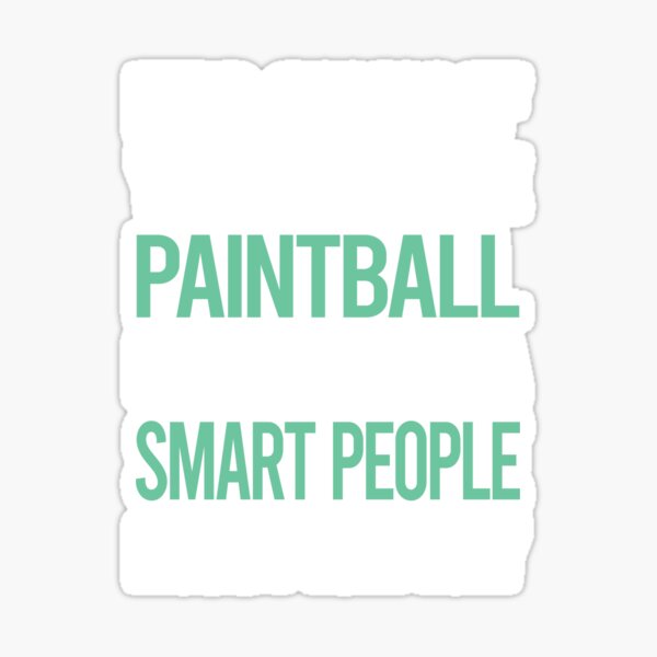 Vista previa del artículo con la obra «Gente inteligente Hobby Paintball», diseñado y vendido por RonaldEwing4782.