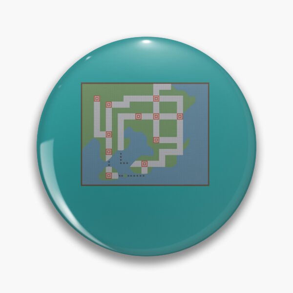 Item preview, Kanto Map designed and sold by KurtisBlanda.