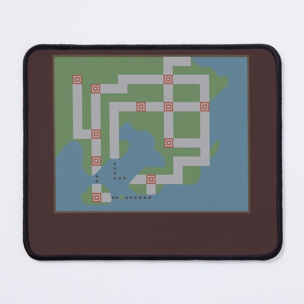 Item preview, Kanto Map designed and sold by KurtisBlanda.