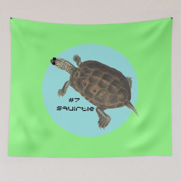 Item preview, Kanto Starter realistic design  Water turtle designed and sold by KurtisBlanda.