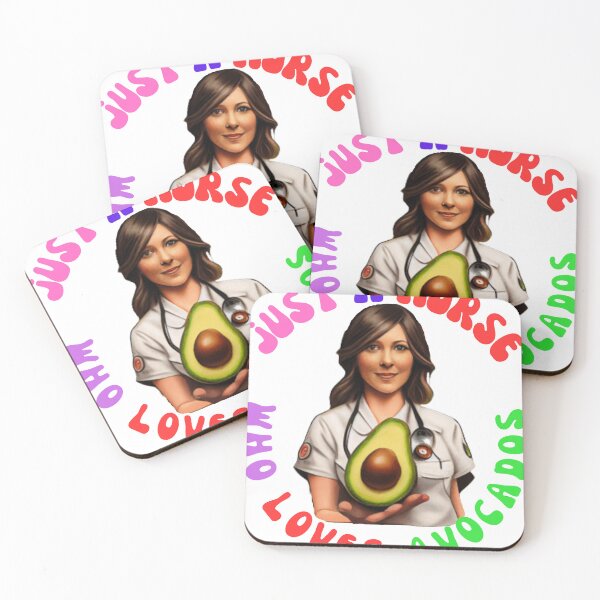 Item preview, Just a Nurse who Loves Avocados designed and sold by blakfrog.