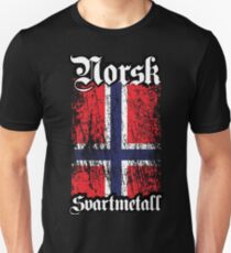 Norwegian Black Metal - Norsk Svartmetal Unisex T-Shirt