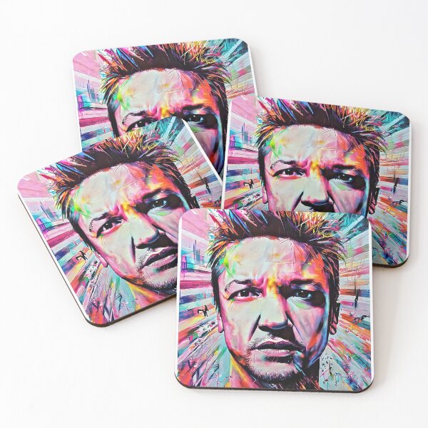 Item preview, Colorful sketch of  of Jeremy  designed and sold by bogfl.