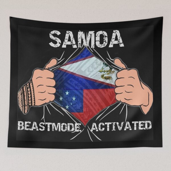 Item preview, Samoa Beastmode Activated designed and sold by MARIALOSA P.