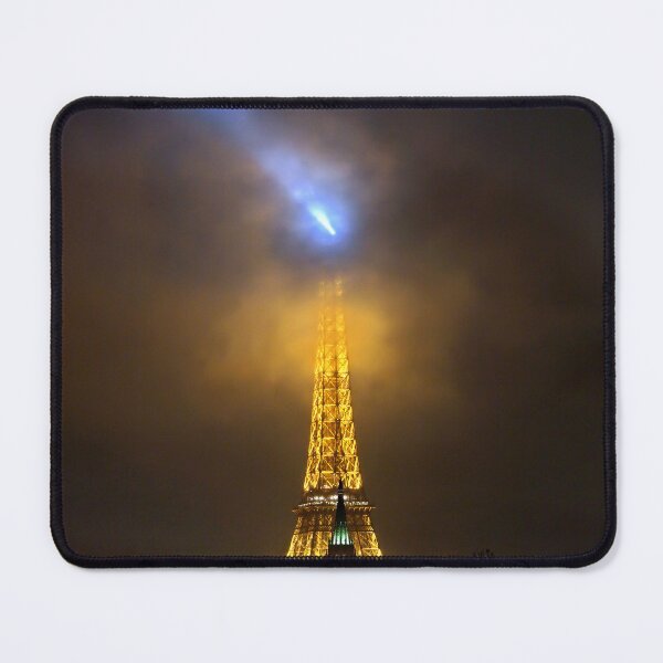Item preview, The Eiffel Tower piercing the clouds designed and sold by Hercules Milas.