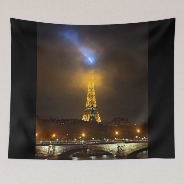 Item preview, The Eiffel Tower piercing the clouds designed and sold by Hercules Milas.
