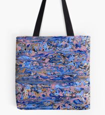 Abstract blue painting Tote Bag