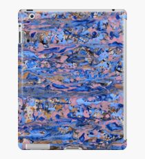 Abstract blue painting iPad Case/Skin