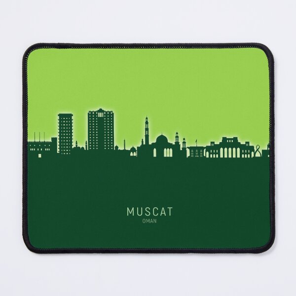 Item preview, Muscat Oman Skyline designed and sold by ArtPrints.