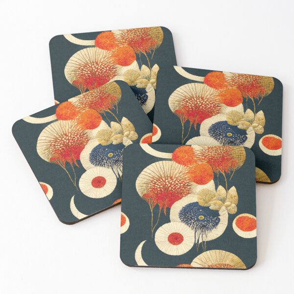 Item preview, Beautiful japanese inspired flowers designed and sold by YeKnot.