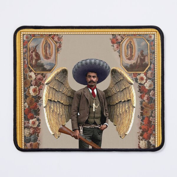 Item preview, Zapata Angel Golden Frame - on Black designed and sold by boltjesdesign.