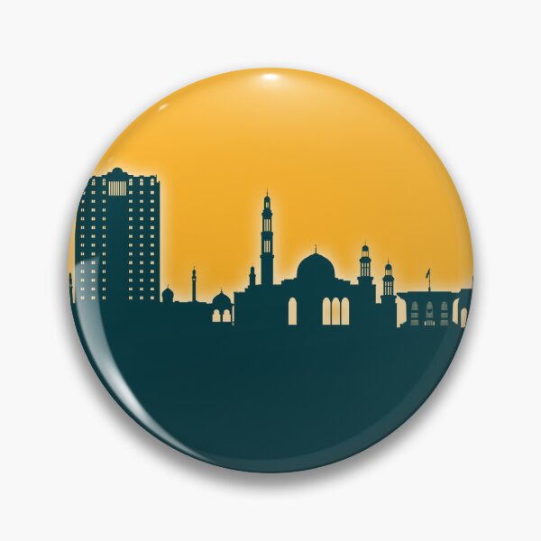 Item preview, Muscat Oman Skyline designed and sold by ArtPrints.