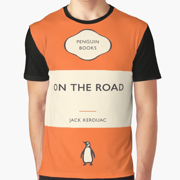 Item preview, On the Road Jack Kerouac Penguin Book Cover designed and sold by iconikit.