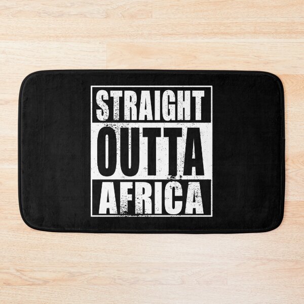 Item preview, Straight Outta Africa (white) designed and sold by SolidEarthArt.