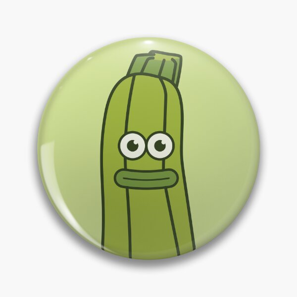 Item preview, Happy zucchini designed and sold by RoboRaphael.