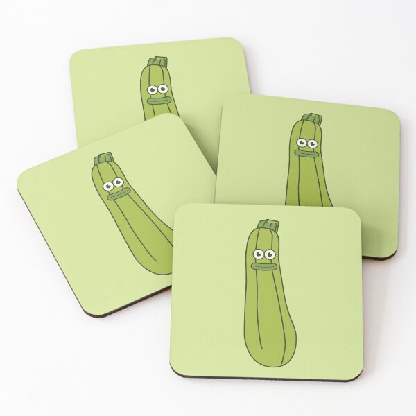 Item preview, Happy zucchini designed and sold by RoboRaphael.
