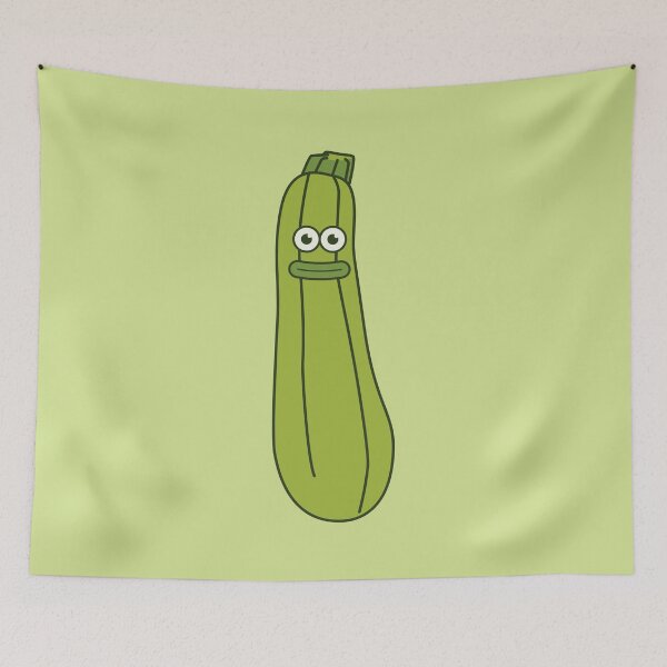Item preview, Happy zucchini designed and sold by RoboRaphael.