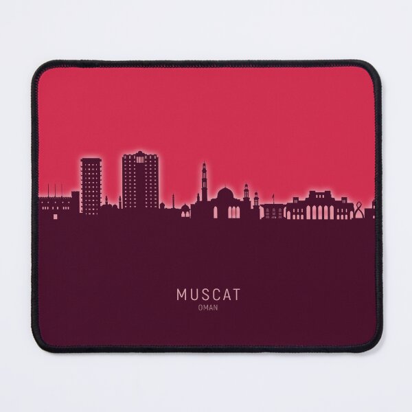 Item preview, Muscat Oman Skyline designed and sold by ArtPrints.